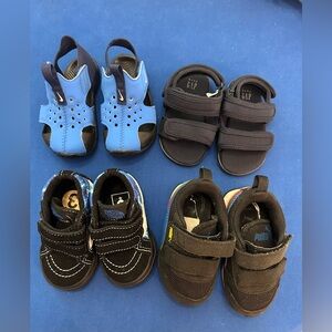 Baby boy shoe/sandal bundle